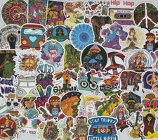 50 Sticker Aufkleber