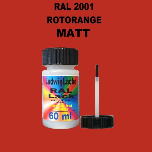 Ral 2001 rotorange matt - ral,