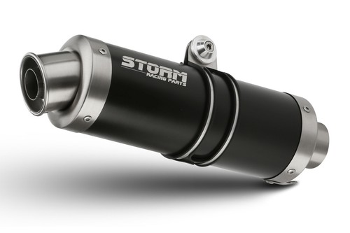 Storm auspuff schwarz - auspuff,