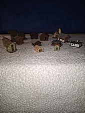 Faller, Kibri,   Berghütten, Schuppen, Berghäuser, Bergkirche, guter Zustand 