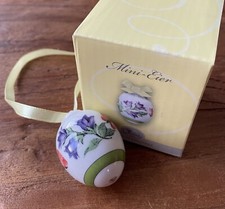 Hutschenreuther Mini-Ei Frühlingswiese Glockenblume OVP Porzellan Ostern Deko