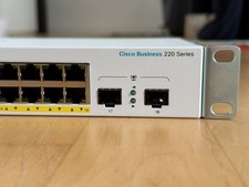 Cisco CBS220-16P-2G-EU - 16x Gigabit PoE + 2xSFP