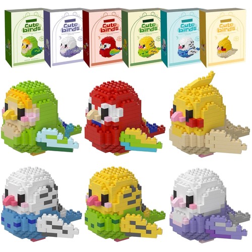 Papageien-Micro-Mini-Baustein-