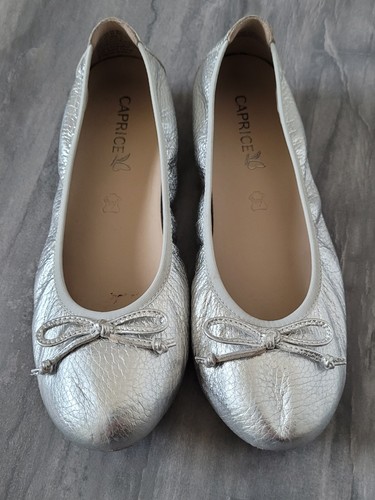 Caprice ballerina silber - caprice,