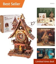 3D Holzpuzzle Kuckucksuhr