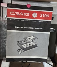 Craig 2106 Reel to Reel Tape