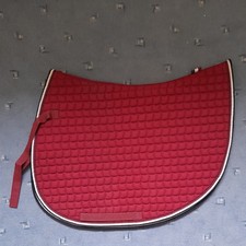 ESKADRON Satteldecke Schabracke (?) weinrot Pferd Sattel Vielseitigkeit