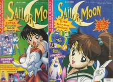 ✪ 2 x SAILOR MOON ohne Beilage, Ehapa MANGA-COMICHEFTE SAMMLUNG/KONVOLUT Z2