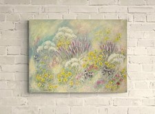 MORGENTAU Blumen Wiese Bild