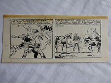 Blauer Pfeil Originalzeichnung