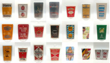 Kartenspiele - Vintage - Sammlerstücke - "Tabak - Alkohol" - Auswahl