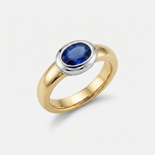 Ring gelb und weißgold - und,