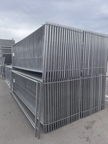 Bauzaun restposten 150 stück - bauzaun,