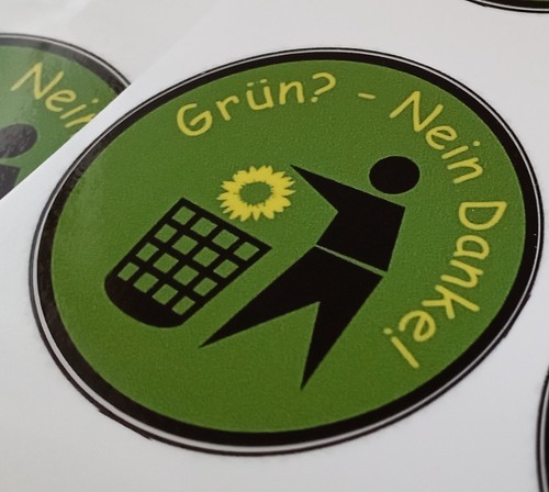 Grün nein danke - -,