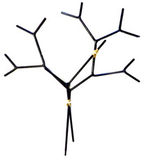 Vintage nordisch 21" schwarz