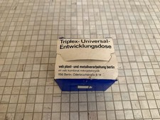 DDR Triplex Entwicklerdose Bakelit Entwicklungsdose Pentacon (2)