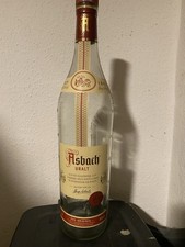 3 Liter Asbach-Uralt-Flasche-leer mit Korken u. Karton