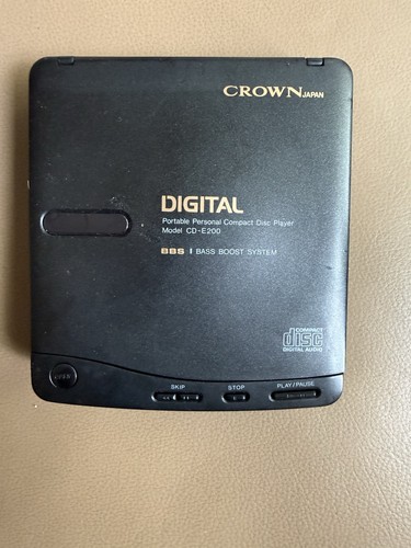 Crown e200 discman - cd-e200, "discman"