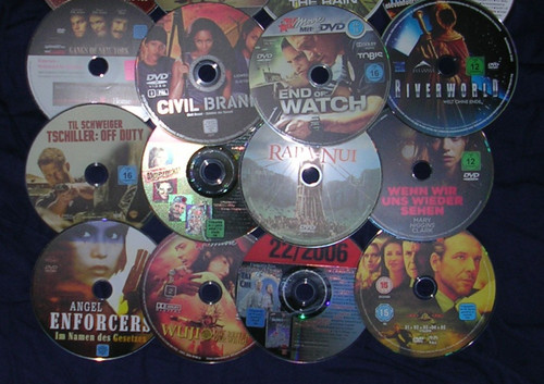 Dvd auf spindel siehe - 12, dvd's