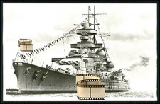 Foto AK - Schlachtschiff