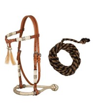 Bosal set in rawhide