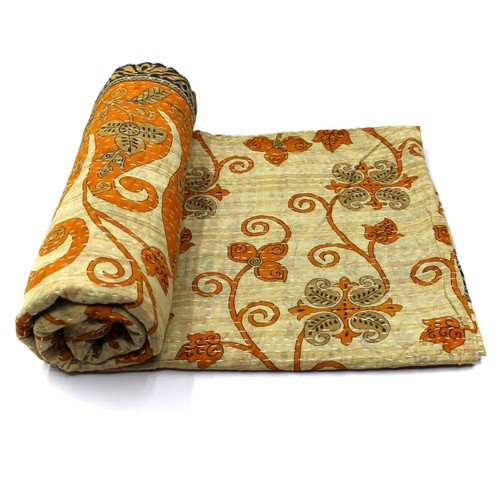 Vintage kantha quilt - quilt, indische