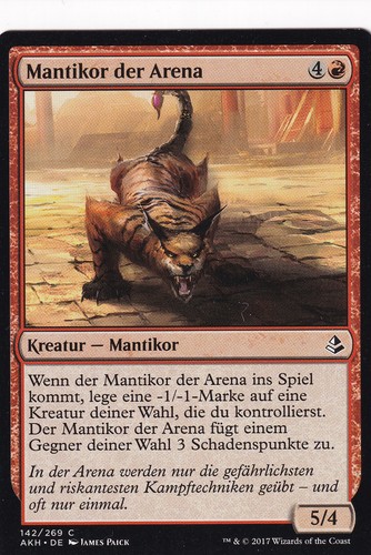 Mtg amonkhet 142 - mantikor, der