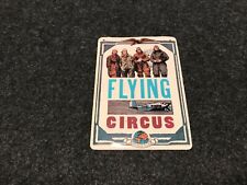 Blechschild Flugzeug Pilot 1990 Sonnenbrillen Werbung Reklame AK kein Email