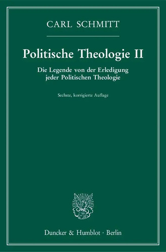 Politische theologie carl - politische, |