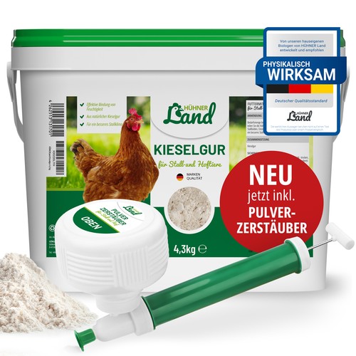 Hühner land kieselgur - hÜhner,