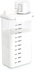 Transparenter waschmittelbox - transparenter,