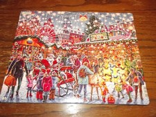 Puzzle Larsen   Motiv Weihnachtsmarkt   140 Teile