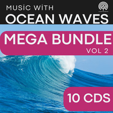 SEA WAVES & MUSIC CD MEGA BUNDLE VOL 2 X12 CDs – Relaxation Free UK P&P