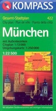 München. Gesamt-Stadtplan mit