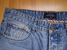 JAN PAULSEN Herren Jeans Gr. 32/33 schönes Hellblau, Knöpfe, gut erhalten
