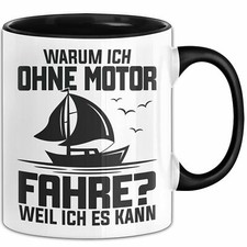 Segelboot Tasse Geschenk