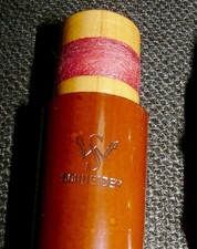 RAR! Sammler! PERL GOLD (Werner Schneider) Alt-Blockflöte Klappe, deut. Griffw.!