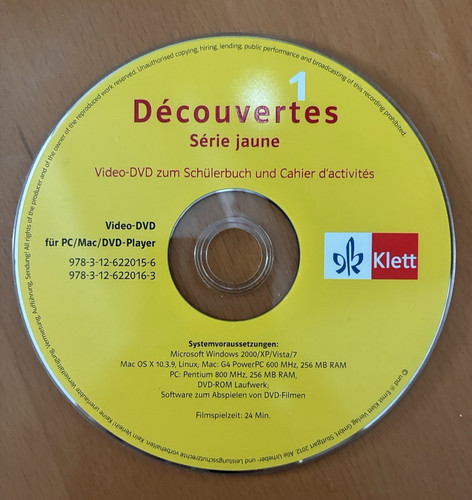 Decouvertes serie jaune - serie,
