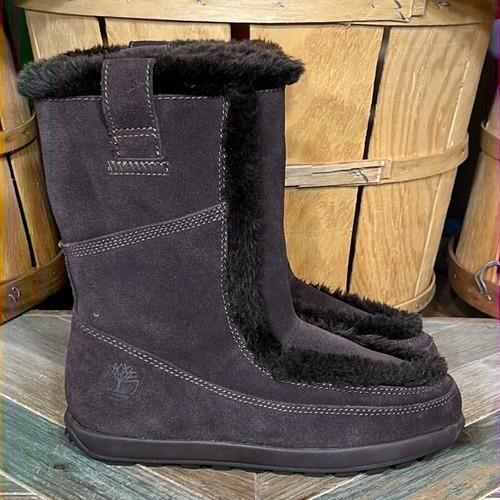 Timberland mukluk brown suede - brown,