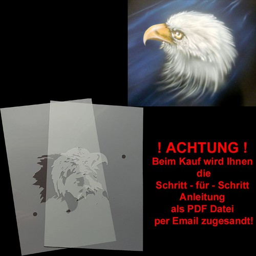 Schablone adler airbrush - adler,