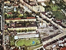 AK München Haidhausen Luftaufnahme Rechts der Isar 1966