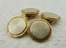 Manschettenknöpfe vergoldet