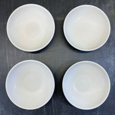 4er set deko schale - set, creme