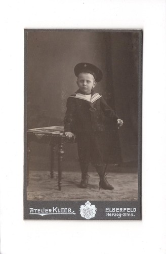 Cdv foto niedlicher - cdv, kleiner