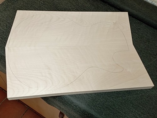 Flamed maple topset - maple,