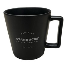 Starbucks Tasse Schwarz Seattle WA Kaffeetasse Teetasse Becher Mug 355ml Coffee 