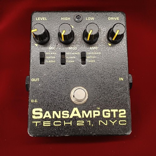 Tech21 effektpedal sansamp gt2 - sansamp,