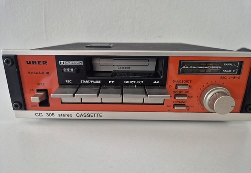 Uher 305 stereo cassetten - uher, cg
