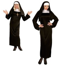 Nonnenkleid Nonnen Kostüm XL (46/48) Habit Nonne Kirche Gewand Herrenkostüm
