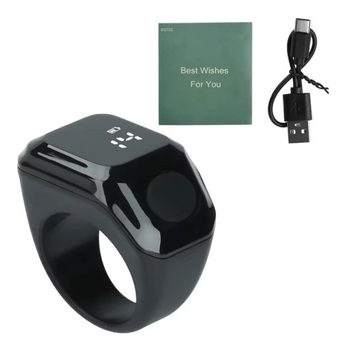 Smart tasbih fingerring - fingerring, muslim